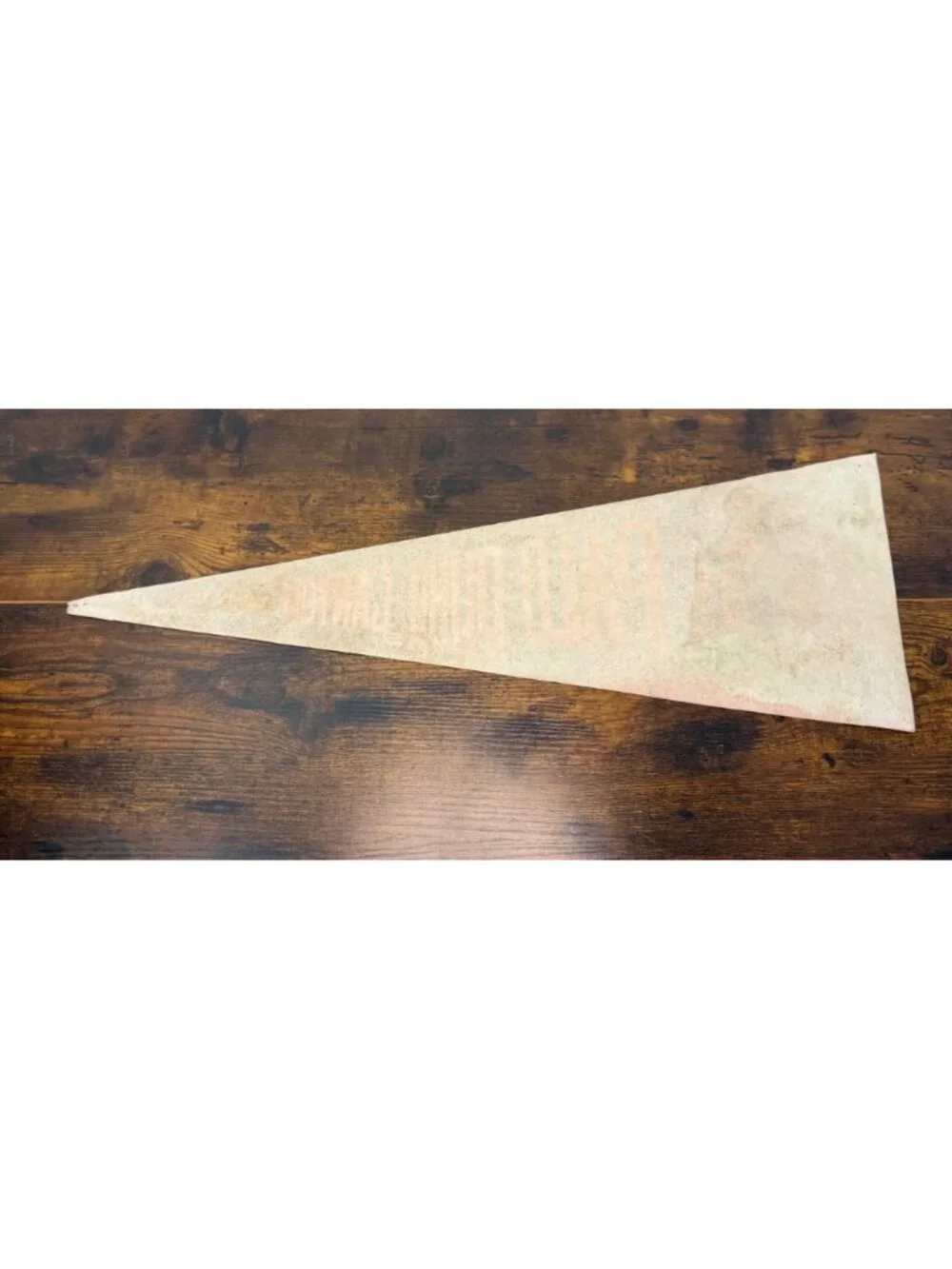 Vintage Palo Duro Canyon Texas Felt Pennant Banner 23 inches damaged tip